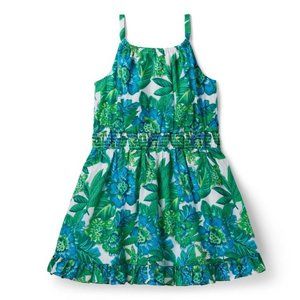 Outfit This Tropical Floral Smocked Waist Sundress Images  Tropical Floral Smoc